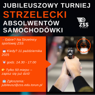 TURNIEJ STRZELECKI DLA ABSOLWENTÓW