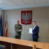 I MIEJSCE W OGÓLNOPOLSKIM KONKURSIE „BEZPIECZEŃSTWO I OBRONNOŚĆ 2050” ORGANIZOWANYM PRZEZ WAT W WARSZAWIE